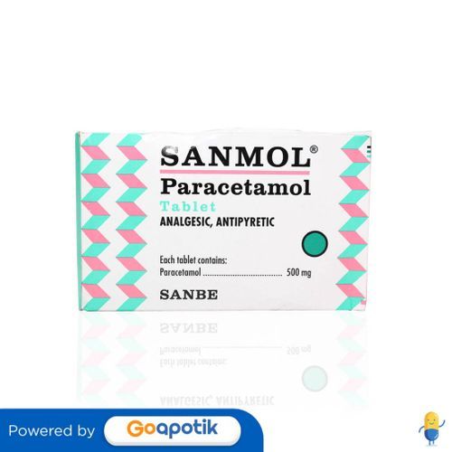 Sanmol 500 Mg Box 100 Tablet