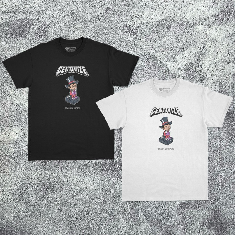 (Asli) Centivize X Busted Heart - Devils Whispers Katun Print