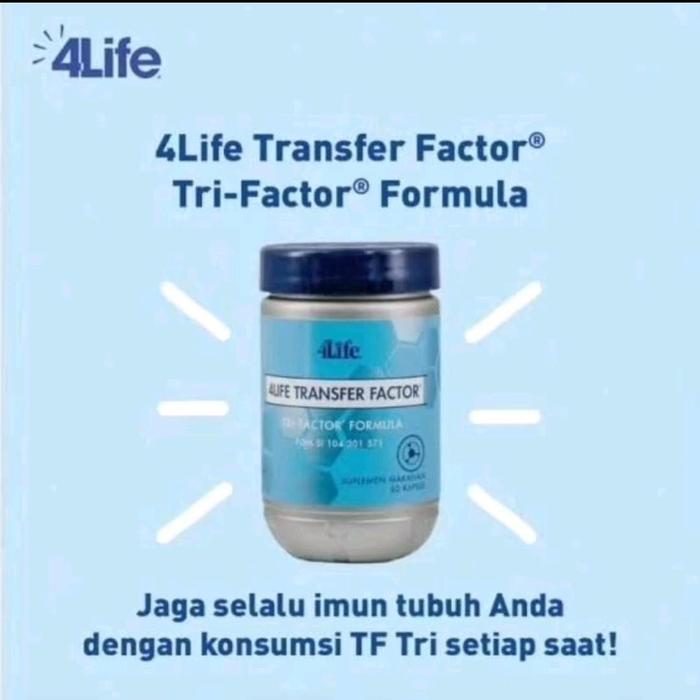 4Life Transfer Factor Formula Isi 60 Kapsul Asli Tri Factor Formula