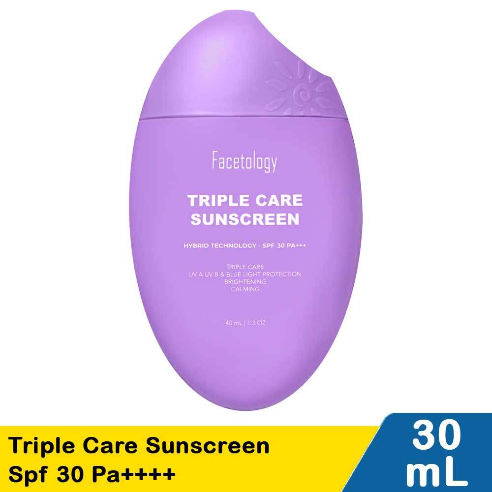 FACETOLOGY TRIPLE CARE SUNSCREEN SPF 30 PA++++ 30mL