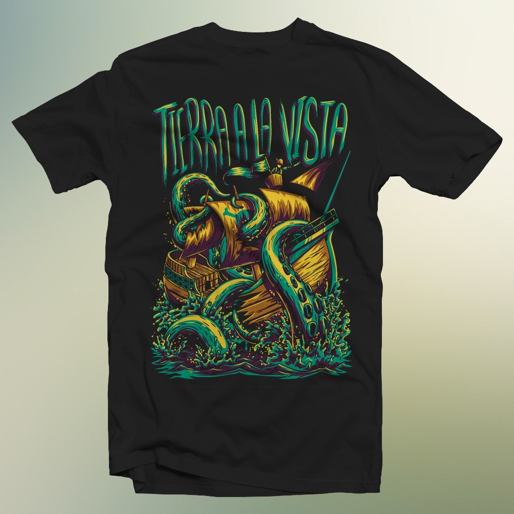 Kaos Distro Pria - Cotton Combed 24s Code #8641
