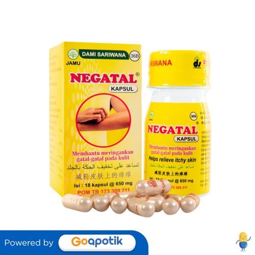 Negatal Botol Isi 18 Kapsul