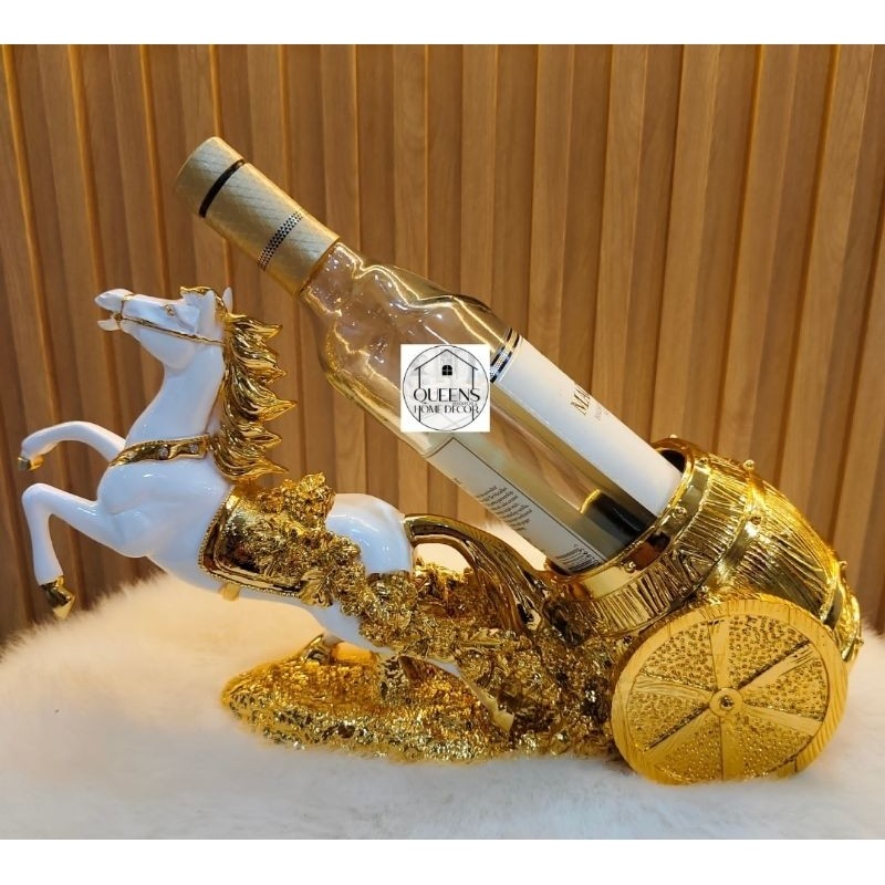 everleafco - Wine Holder Horse & Deer