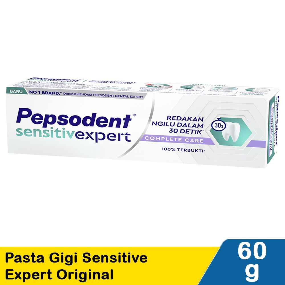 PEPSODENT PASTA GIGI SENSITIVE EXPERT ORIGINAL 60g