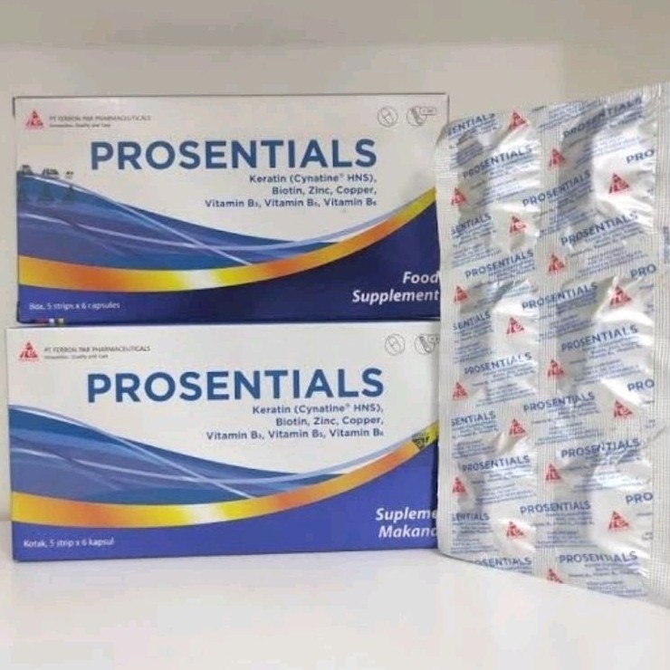 PROSENTIALS STRIP 6 KAPSUL
