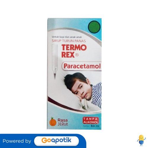 Termorex Syrup Isi 60 Ml Botol