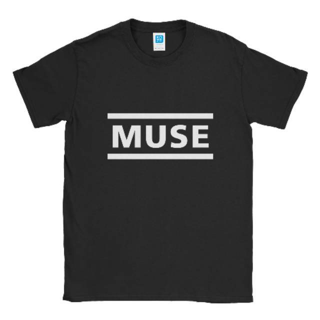 (COD) Baju Kaos Band Muse Logo