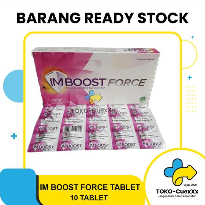 Imboost Force Caplet 1strip isi 10tablet