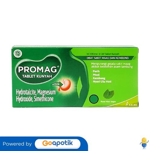 Promag Box 30 Tablet Kunyah
