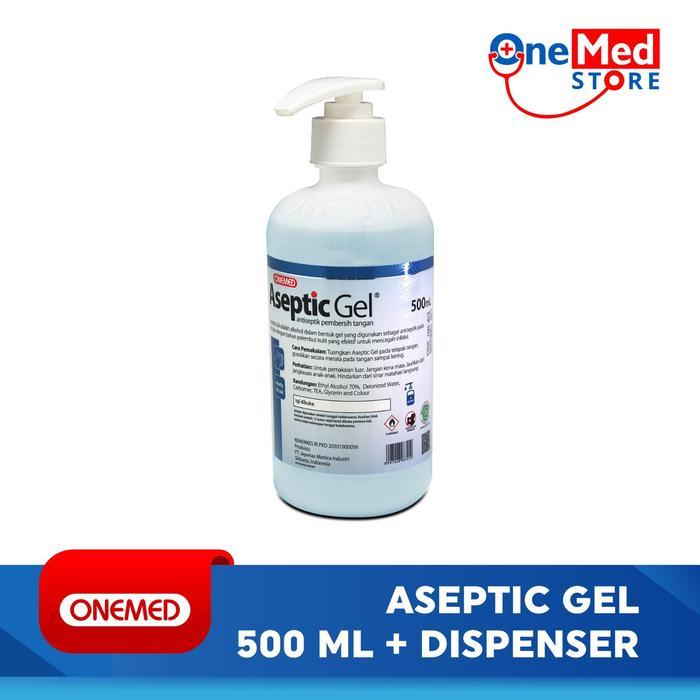 Aseptic Gel 500ml+Dispenser OneMed
