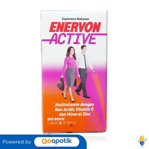 Enervon Active Botol 30 Tablet