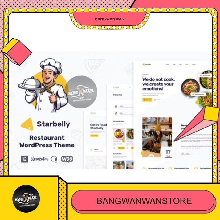 Starbelly – Restaurant WordPress Theme 1.2.2 WZM