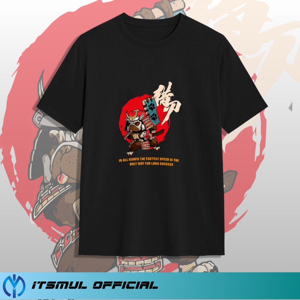 Kaos Anime Katun Combed Premium D41