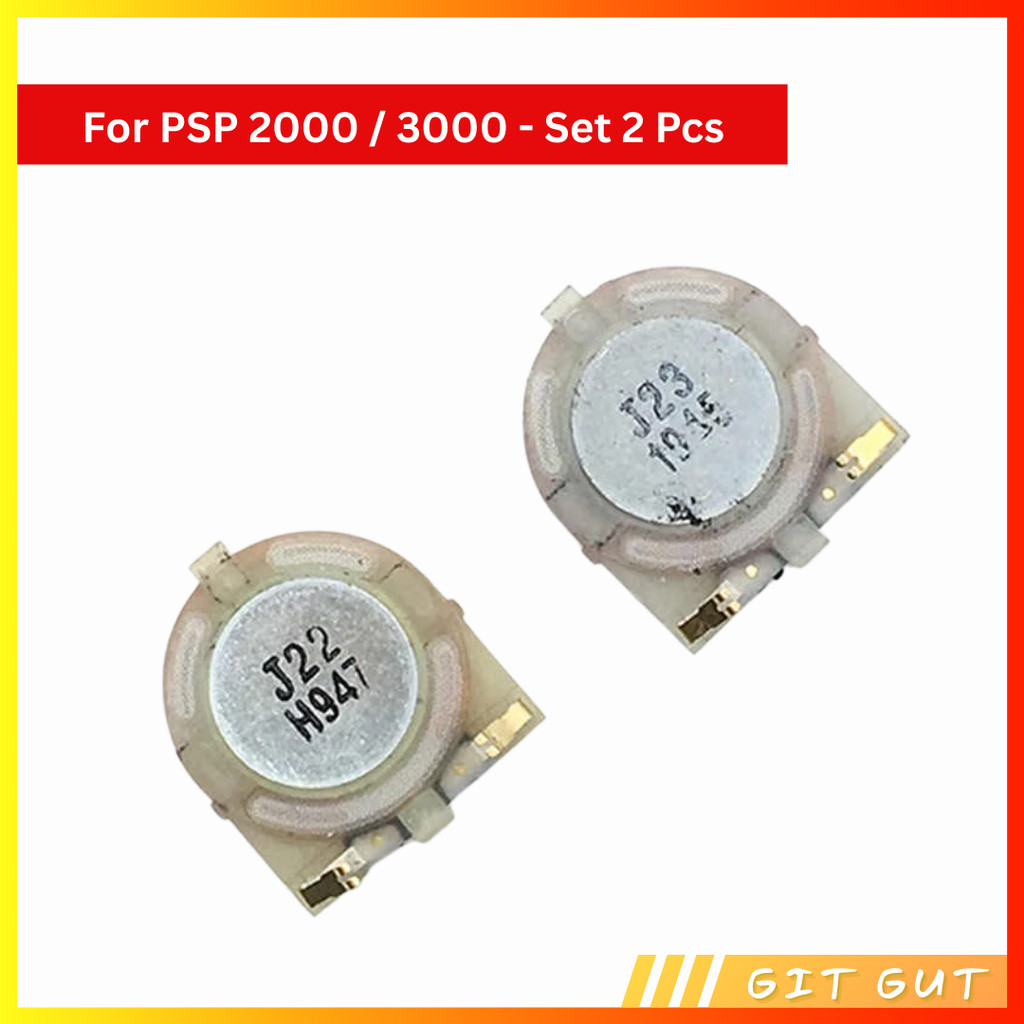 PSP Slim 2000 3000 Inner Speaker Set 2 Pcs Replacement Part