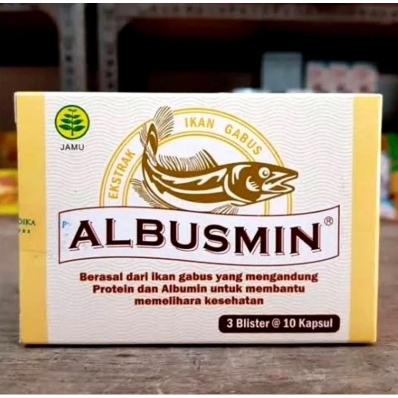 ALBUSMIN BOX 30 KAPSUL