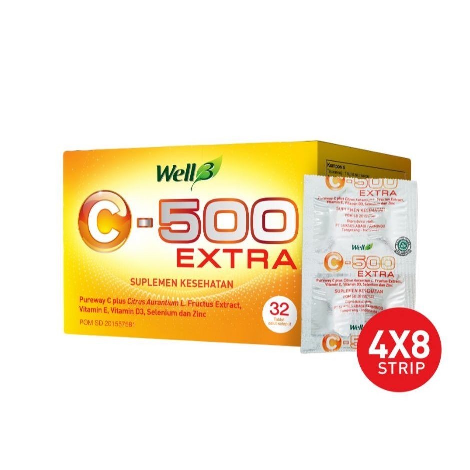 Multivitamin C Well3 C-500 Extra CNI
