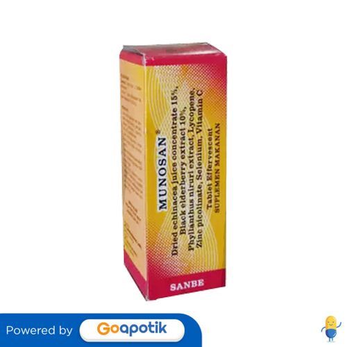 Munosan 10 Tablet Effervescent
