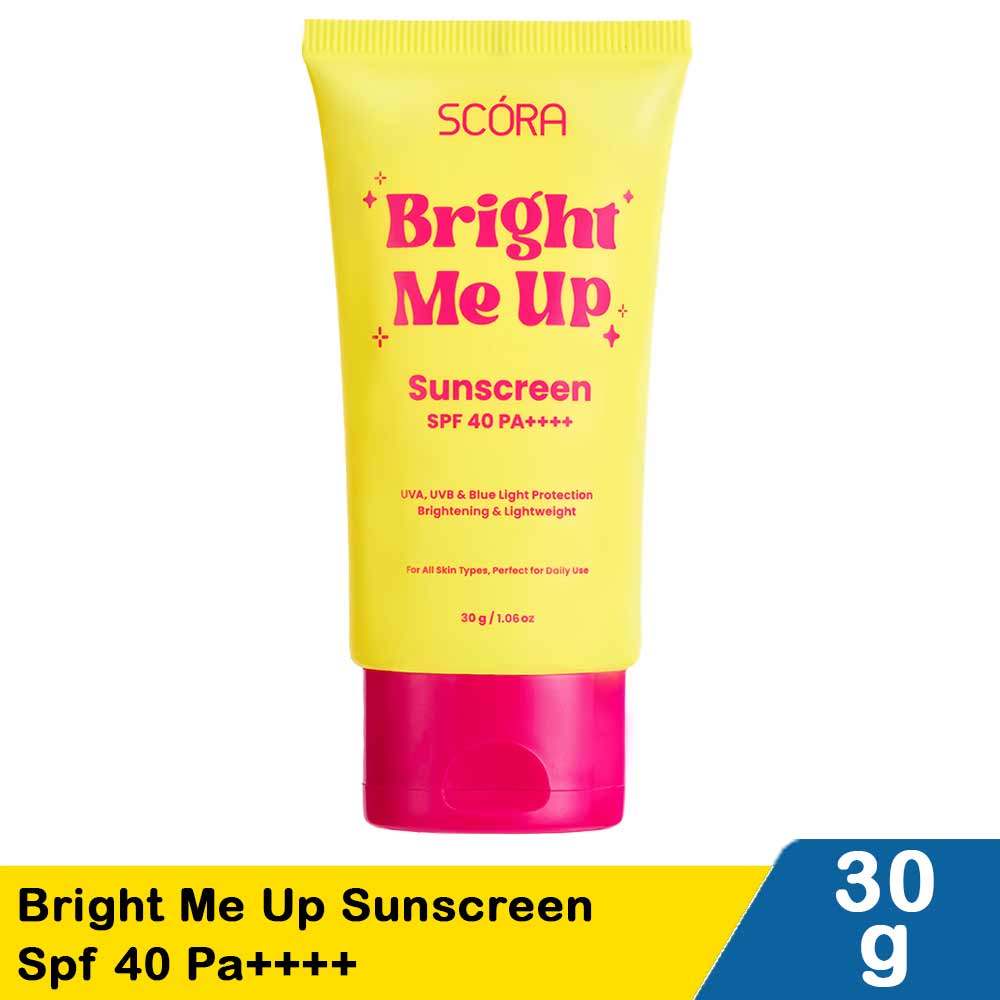 SCORA BRIGHT ME UP SUNSCREEN SPF 40 PA++++ 30g