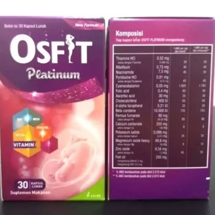 OsFit PLATINUM 30 Kapsul