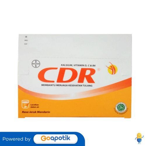 Cdr Box Isi 24 Tablet Effervescent