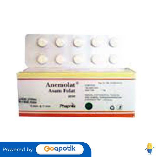 Anemolat 1 Mg Box 100 Tablet