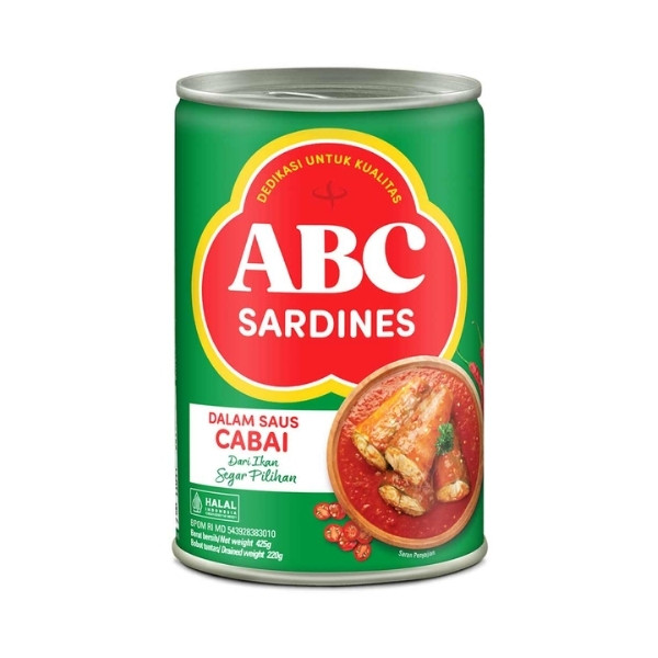 ABC SARDINES CABAI 425 GR