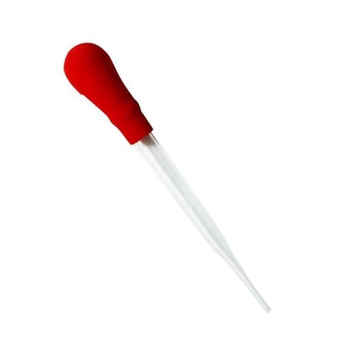 Pipet tetes kaca pendek 100pcs - pcs