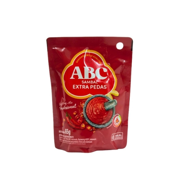 ABC SAMBAL EXTRA PEDAS POUCH 65 GR