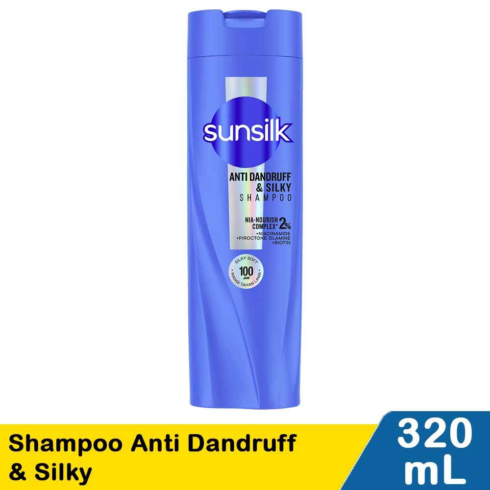 SUNSILK SHAMPOO ANTI DANDRUFF & SILKY 320ml