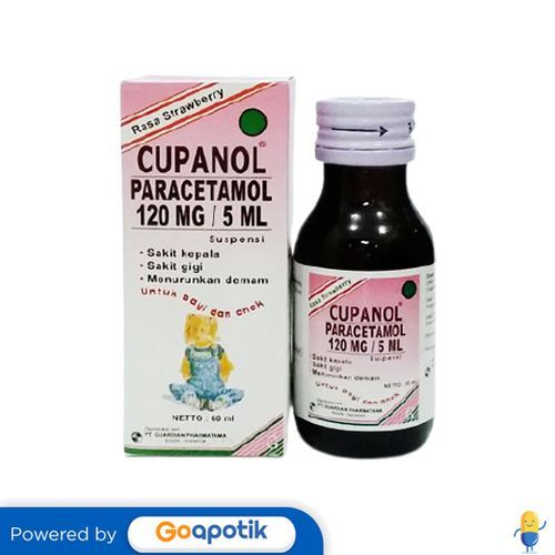 Cupanol Syrup Isi 60 Ml Botol