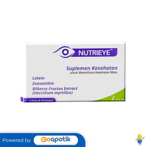 Nutrieye Box Isi 30 Kapsul