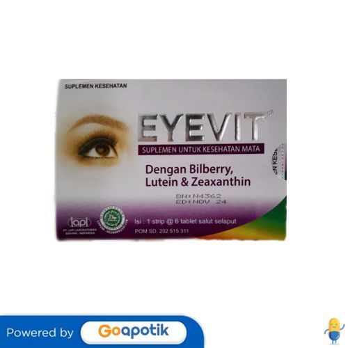 Eyevit Strip Isi 6 Tablet
