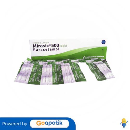 Mirasic 500 Mg Box 100 Kaplet