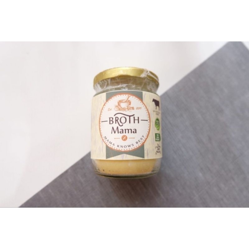 Broth Mama Beef Tallow 250ml | Lemak Sapi Grassfed | Lemak Sapi Organik