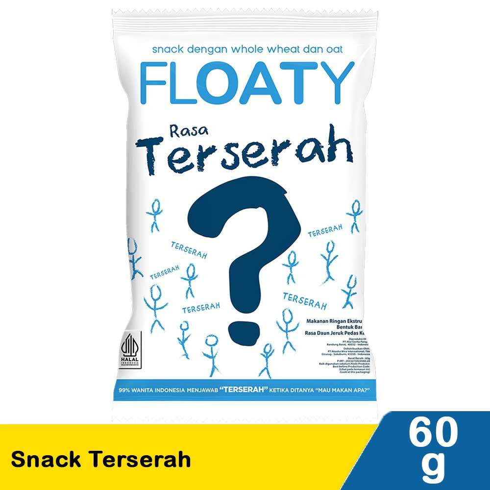 FLOATY SNACK TERSERAH 60g