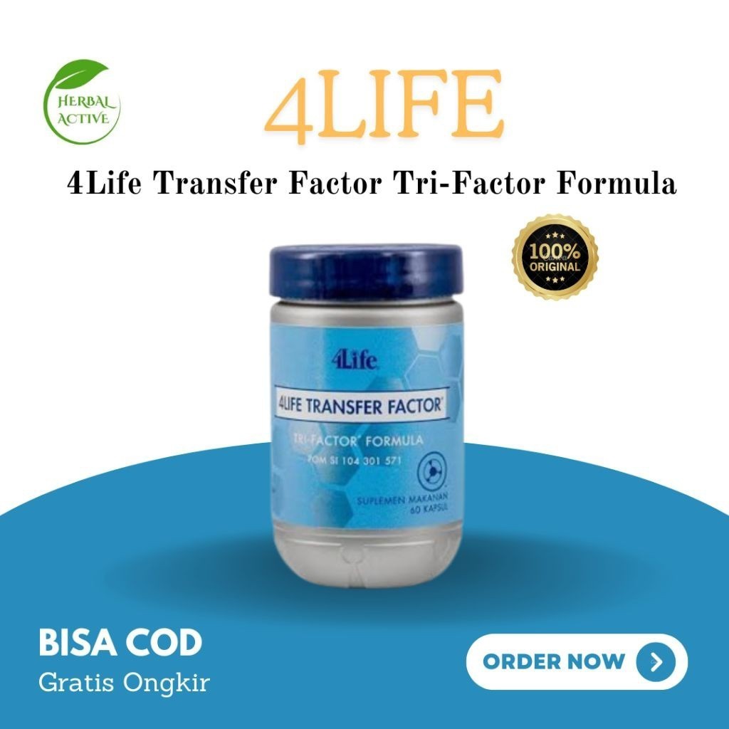 4Life Transfer Factor PLUS / TRI Factor Formula Asli Original