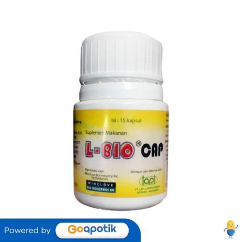 L-Bio Botol Isi 15 Kapsul