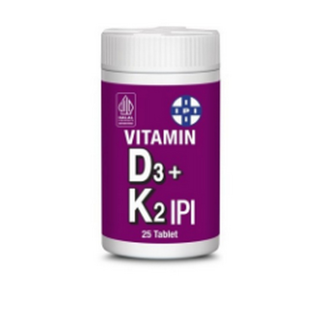 IPI VITAMIN D3 +K2 25 TAB