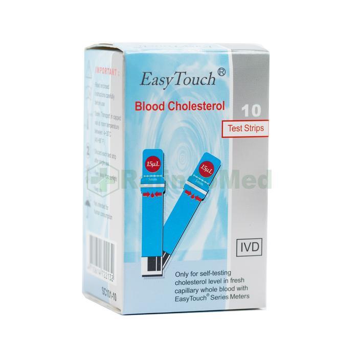 Easy touch cholesterol strip TERLARIS