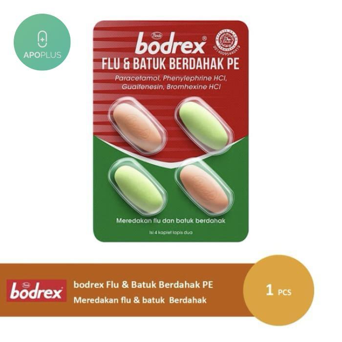 Bodrex Flu dan Batuk Berdahak 4s tablet