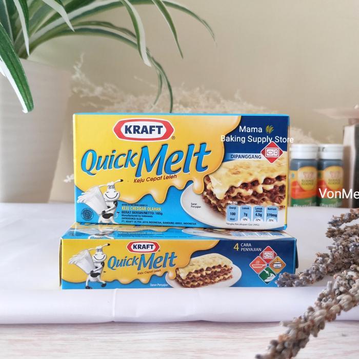 Keju Kraft Quick Melt Mozza Cheese 165 gr