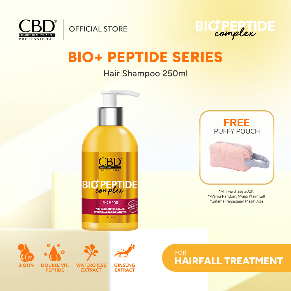 CBD BIO+PEPTIDE COMPLEX SHAMPOO 250ml