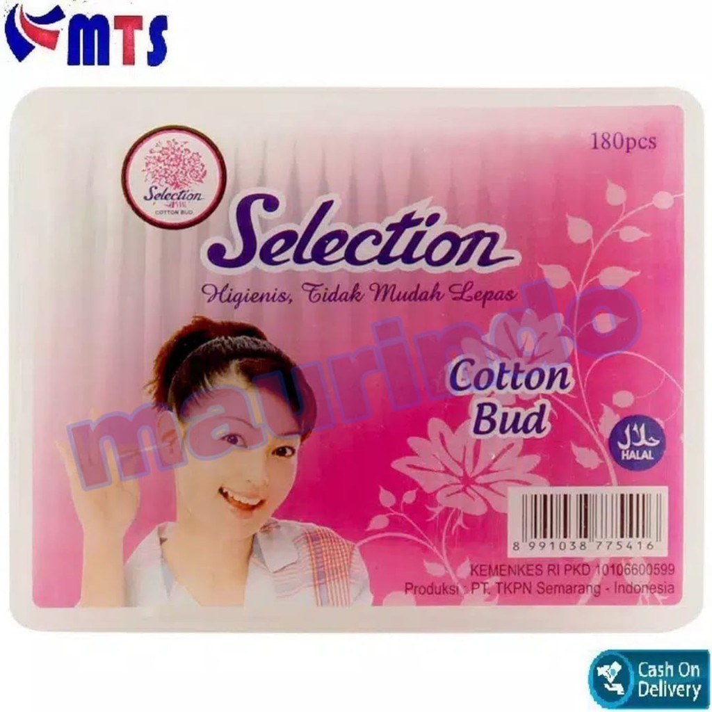 Selection Cotton Bud isi 180pcs