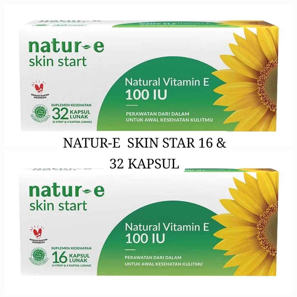 NATUR E KAPSUL VITAMIN E 100 IU - NATUR - E ORIGINAL 100%