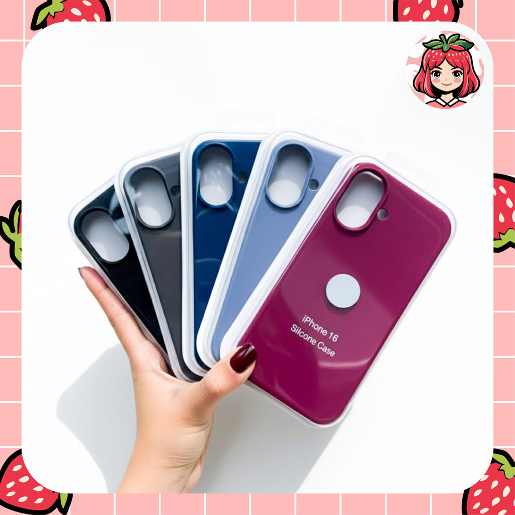 Silicone Rubber Case Iphone 17 Pro Max | Seri 3 (5)