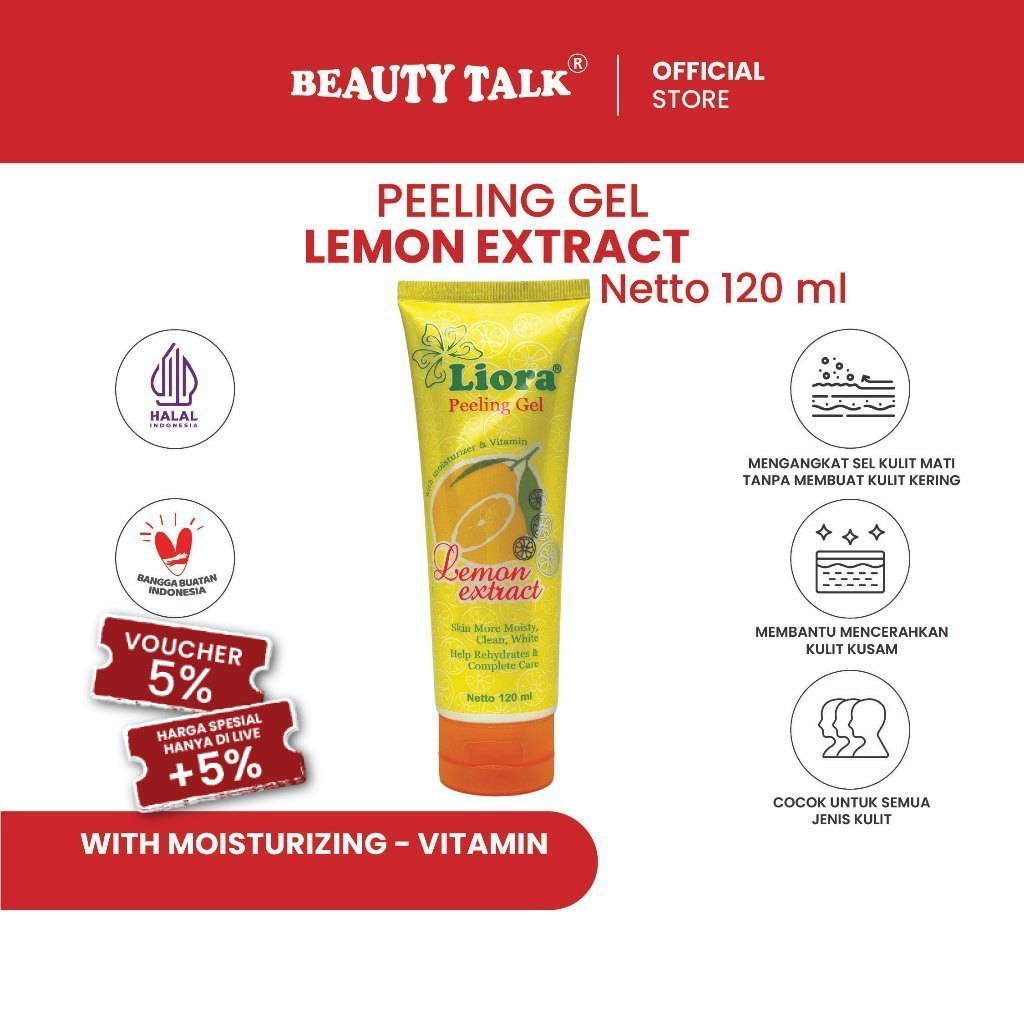LIORA Peeling Gel (Lemon Extract) - 100ML