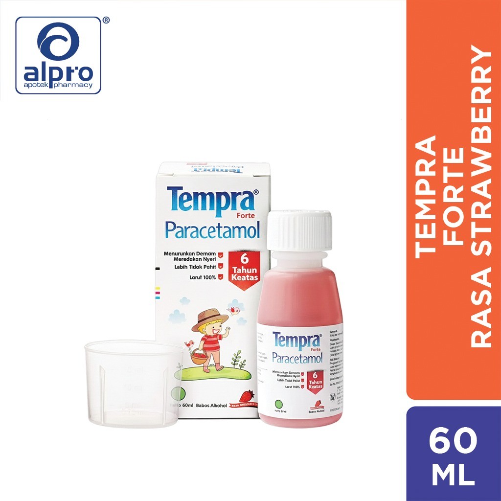 Tempra Forte Rasa Strawberry 60 ML
