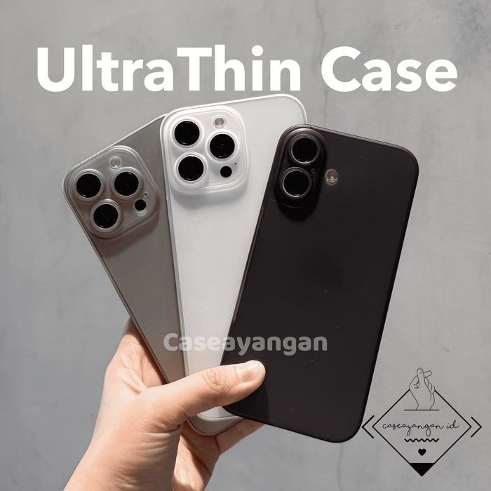 BYTECORE Ultra Thin Case for IPHONE 11 12 PRO MAX MINI Casing Simple Softcase - Black, 11