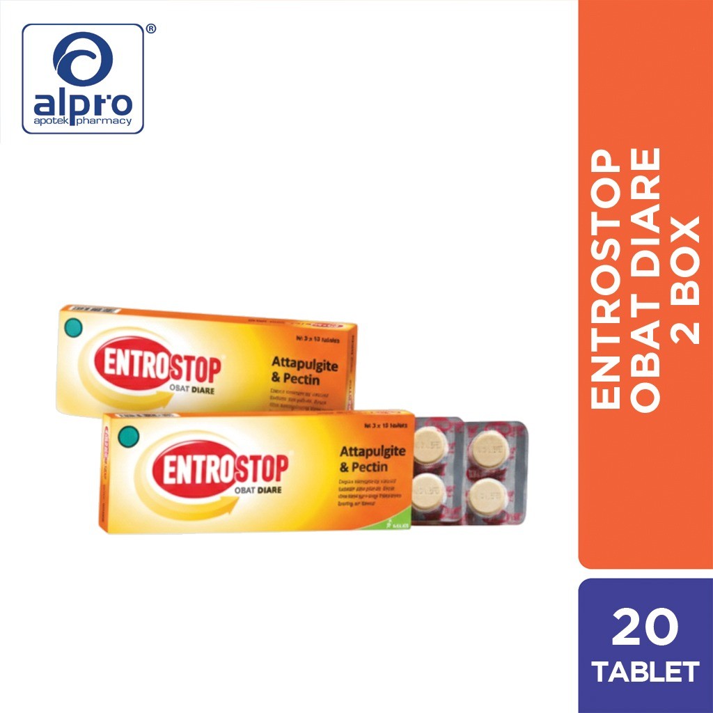 Entrostop 2X10Strip Obat Diare