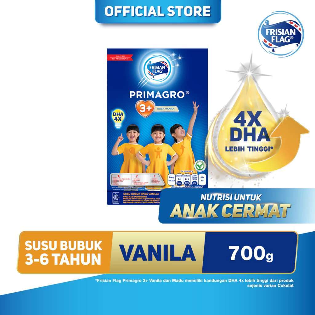 FF PRIMAGRO 3+ VANILA 700 GR - RAJA SUSU